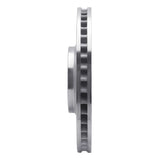 Dynamic Friction 2010-2017 Lexus LS460 Right Front Drilled Silver Brake Rotor by Dynamic Friction Company 621-75031D