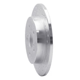 Dynamic Friction 2015-2022 Toyota Avalon Rear Left Drilled Silver Brake Rotor by Dynamic Friction Company 621-75041L