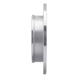 Dynamic Friction 1985-1987 Toyota Corolla Rear Left Drilled Silver Brake Rotor by Dynamic Friction Company 621-76023L