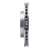Dynamic Friction 1991-1995 Toyota MR2 Front Left Drilled Silver Brake Rotor by Dynamic Friction Company 621-76047L