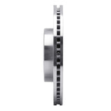 Dynamic Friction 1984-1995 Toyota Pickup Front Right Drilled Silver Brake Rotor by Dynamic Friction Company 621-76096R