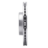 Dynamic Friction 1989-2008 Toyota Hi-Lux (Mexico) Front Right Drilled Silver Brake Rotor by Dynamic Friction Company 621-76106R