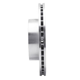 Dynamic Friction 1991-1998 Toyota 4Runner Front Left Drilled Silver Brake Rotor by Dynamic Friction Company 621-76115L