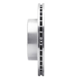 Dynamic Friction 1991-1998 Toyota 4Runner Front Right Drilled Silver Brake Rotor by Dynamic Friction Company 621-76115R