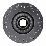 Dynamic Friction 1984-1985 Mazda RX-7 Front Left Drilled Silver Brake Rotor by Dynamic Friction Company 621-80006L