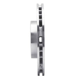 Dynamic Friction 1999-2003 Mazda Protege Front Left Drilled Silver Brake Rotor by Dynamic Friction Company 621-80034L