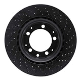 R1 Concepts 78-89 Porsche 911/930 Rear Left Drilled Black Brake Rotor by R1 Concepts RNC-623-02015D