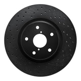 R1 Concepts 06-21 Subaru B9 Tribeca Front Left Drilled Black Brake Rotor by R1 Concepts RNC-623-13035L