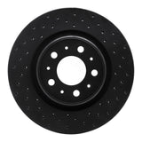 R1 Concepts 98-04 Volvo C70/S70/V70 Front Right Drilled Black Brake Rotor by R1 Concepts RNC-623-27022R