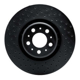 R1 Concepts 03-09 Volvo XC90 Front Left Drilled Black Brake Rotor by R1 Concepts RNC-623-27040L