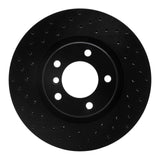 R1 Concepts 95-02 BMW M3 Right Front Drilled Black Brake Rotor by R1 Concepts RNC-623-31037D