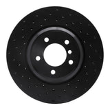 R1 Concepts 07-15 BMW X1 Front Left Drilled Black Brake Rotor by R1 Concepts RNC-623-31082L