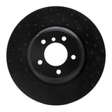 R1 Concepts 07-15 BMW X1 Front Right Drilled Black Brake Rotor by R1 Concepts RNC-623-31082R