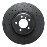R1 Concepts 07-08 BMW Alpina B7 Front Right Drilled Black Brake Rotor by R1 Concepts RNC-623-31083R