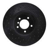 R1 Concepts 06-13 BMW 135I Front Right Drilled Black Brake Rotor by R1 Concepts RNC-623-31085R