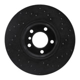 R1 Concepts 12-18 BMW 228i Front Left Drilled Black Brake Rotor by R1 Concepts RNC-623-31121L