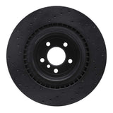 R1 Concepts 10-14 BMW X5 Rear Right Drilled Black Brake Rotor by R1 Concepts RNC-623-31148R