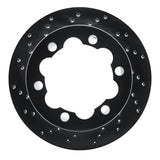 R1 Concepts 02-06 Dodge Sprinter 3500 Rear Left Drilled Black Brake Rotor by R1 Concepts RNC-623-40039L