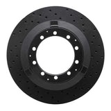 R1 Concepts 05-21 Dodge AE Rear Right Drilled Black Brake Rotor by R1 Concepts RNC-623-40116R