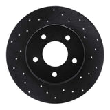 R1 Concepts 94-99 Buick Cutlass Supreme Rear Right Drilled Black Brake Rotor by R1 Concepts RNC-623-45006R