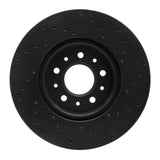 R1 Concepts 16-20 Buick Envision Front Right Drilled Black Brake Rotor by R1 Concepts RNC-623-45023R