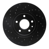 R1 Concepts 11-22 Buick Cruze Front Right Drilled Black Brake Rotor by R1 Concepts RNC-623-45045R