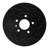 R1 Concepts 11-22 Buick Cruze Front Right Drilled Black Brake Rotor by R1 Concepts RNC-623-45045R
