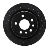 R1 Concepts 01-01 Cadillac Catera Rear Right Drilled Black Brake Rotor by R1 Concepts RNC-623-46002R
