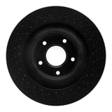 R1 Concepts 05-13 Chevrolet Corvette Front Drilled Black Brake Rotor by R1 Concepts RNC-623-46019