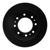 R1 Concepts 06-11 Cadillac DTS Front Left Drilled Black Brake Rotor by R1 Concepts RNC-623-46023L