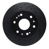 R1 Concepts 05-20 Chevrolet Avalanche Front Left Drilled Black Brake Rotor by R1 Concepts RNC-623-48050L