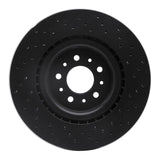 R1 Concepts 05-06 Ford GT Front Drilled Black Brake Rotor by R1 Concepts RNC-623-54054