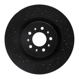 R1 Concepts 05-06 Ford GT Front Drilled Black Brake Rotor by R1 Concepts RNC-623-54054