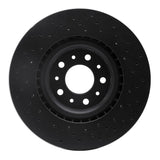 R1 Concepts 05-06 Ford GT Rear Drilled Black Brake Rotor by R1 Concepts RNC-623-54055