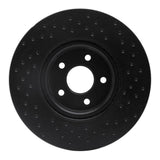 R1 Concepts 04-19 Ford C70 Front Left Drilled Black Brake Rotor by R1 Concepts RNC-623-54070L