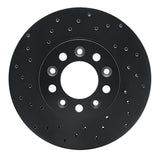 R1 Concepts 99-03 Ford Windstar Front Left Drilled Black Brake Rotor by R1 Concepts RNC-623-54085L