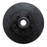 R1 Concepts 95-11 Mazda B2300 Front Left Drilled Black Brake Rotor