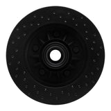 R1 Concepts 97-00 Ford Expedition Front Left Drilled Black Brake Rotor by R1 Concepts RNC-623-54153L