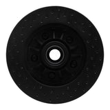 R1 Concepts 99-04 Ford Expedition Front Right Drilled Black Brake Rotor