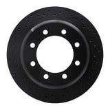 R1 Concepts 08-21 Ford E-150 Rear Left Drilled Black Brake Rotor by R1 Concepts RNC-623-54208L