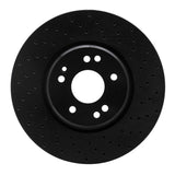 R1 Concepts 94-02 Mercedes-Benz E500 Left Front Drilled Black Brake Rotor by R1 Concepts RNC-623-63029D