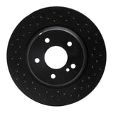 R1 Concepts 98-09 Mercedes-Benz C32 AMG Rear Right Drilled Black Brake Rotor by R1 Concepts RNC-623-63040R