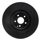 R1 Concepts 07-14 Mercedes-Benz CL550 Front Drilled Black Brake Rotor by R1 Concepts RNC-623-63075