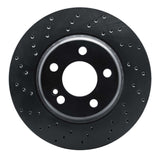 R1 Concepts 15-21 Mercedes-Benz C300 Coupe & Convertible Rear Left Drilled Black Brake Rotor by R1 Concepts RNC-623-63118L