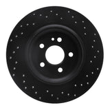R1 Concepts 00-05 Mercedes-Benz ML430 Rear Left Drilled Black Brake Rotor by R1 Concepts RNC-623-63125L