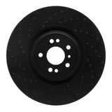 R1 Concepts 07-09 Mercedes-Benz GL320 Front Left Drilled Black Brake Rotor by R1 Concepts RNC-623-63136L