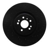 R1 Concepts 07-09 Mercedes-Benz GL320 Front Right Drilled Black Brake Rotor by R1 Concepts RNC-623-63136R