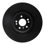 R1 Concepts 12-19 Mercedes-Benz GLE300D Front Drilled Black Brake Rotor by R1 Concepts RNC-623-63139