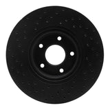 R1 Concepts 07-17 Nissan Juke Front Right Drilled Black Brake Rotor by R1 Concepts RNC-623-67059R