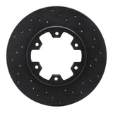 R1 Concepts 85-02 Nissan 720 Datsun Front Right Drilled Black Brake Rotor by R1 Concepts RNC-623-67080R